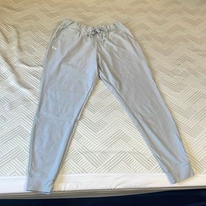 Silver Under Armour Joggers - Size Medium